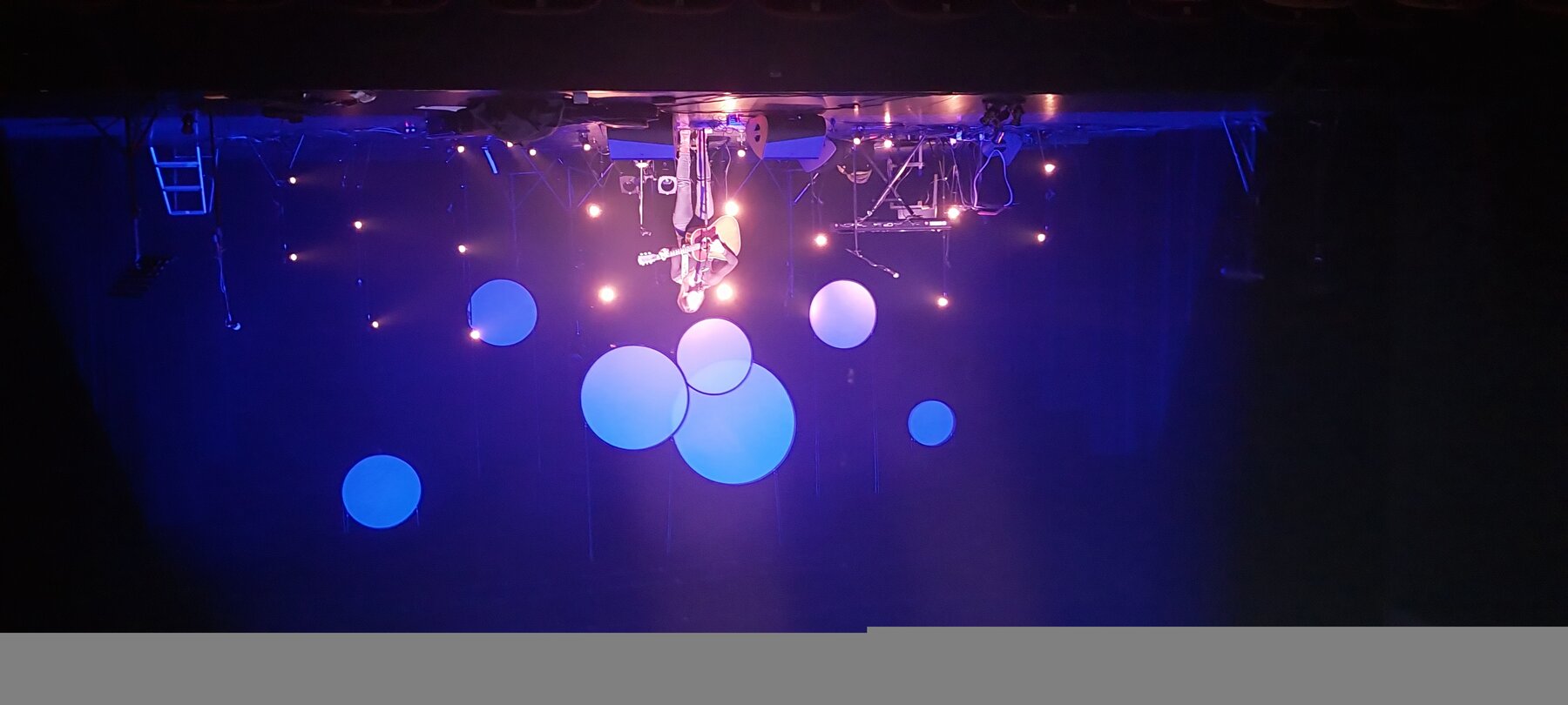 Scénographie lumineuse du spectacle Rose Movie